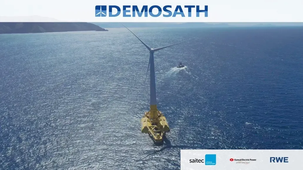 Grupo electrógeno para el primer aerogenerador marino flotante de España