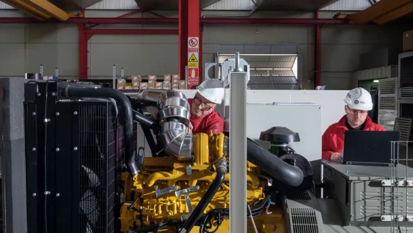 Genesal Energy technicians performing safety and functionality tests.