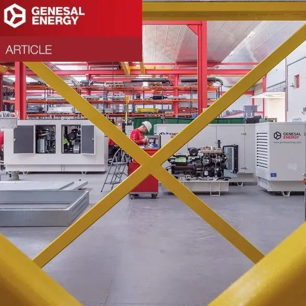 How we manufacture a generating set