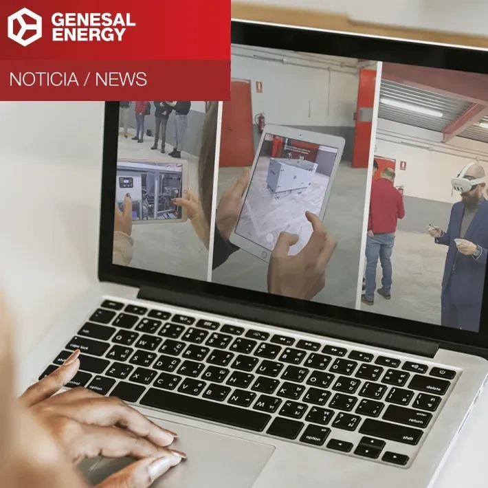 Genesal Energy launches an Augmented Reality mobile app to visualise our generator sets ‘in situ’