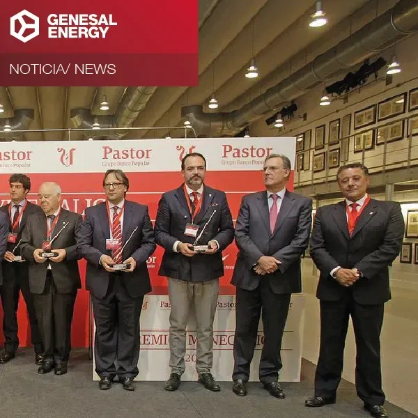 Genesal Energy receives the PYME INTERNACIONALIZACIÓN award as the SME with the best internationalization strategy in Galicia