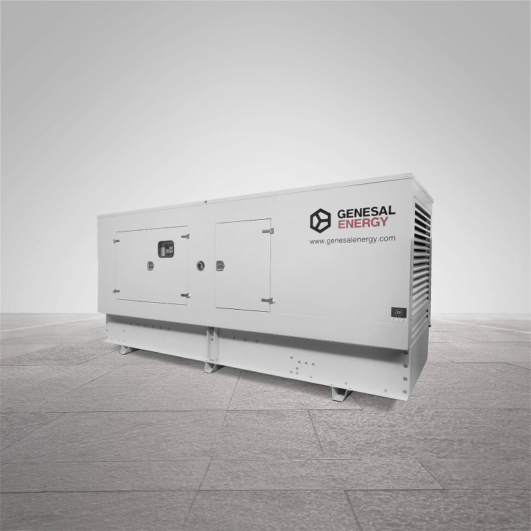 We designed a generator set for one of multinational company DSV Sweden, prepared to operate in the extreme cold