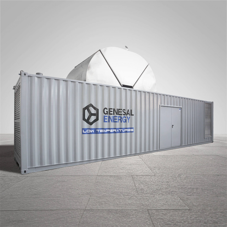 Low temperature emergency diesel genset for a Norwegian ship