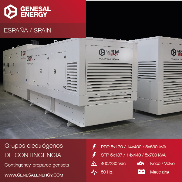 We supplied 24 gensets to guarantee the power supply in the Balearic Islands