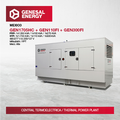 Genesal emergency power for the largest combined cycle power plant in Latin America
