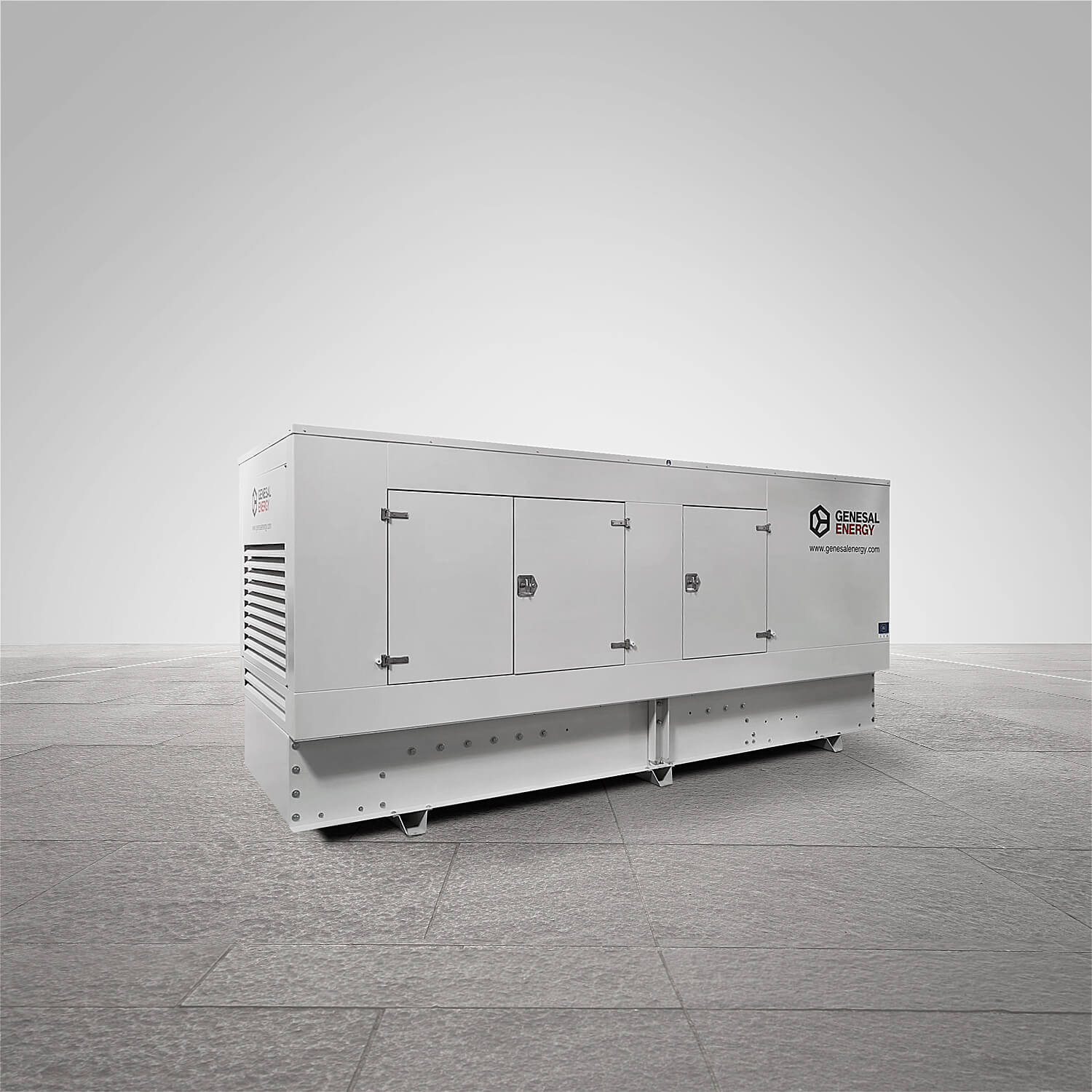 We supplied a generator set to a senior centre in Madrid.