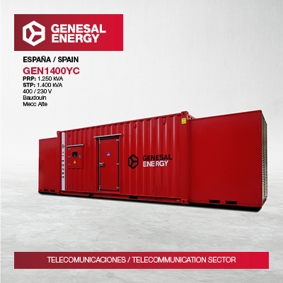 Silent generator set for the installations of a television set