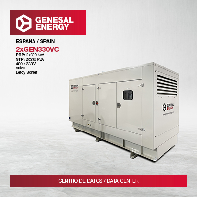 Genesal Energy power for one of the largest telecommunication companies in Spain