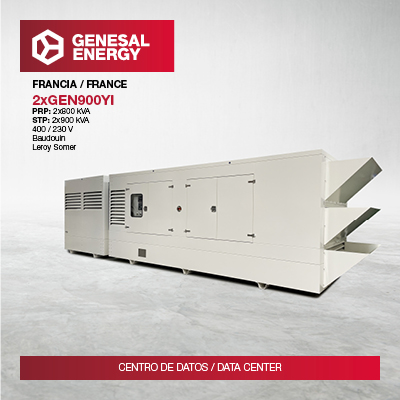 Customized emergency Generator for a Data Center in Reunion Island