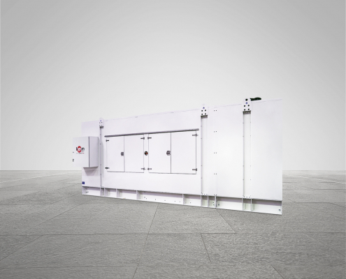 High-power Genesal Energy generator for a logistics center in the UK