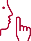Icono silencio