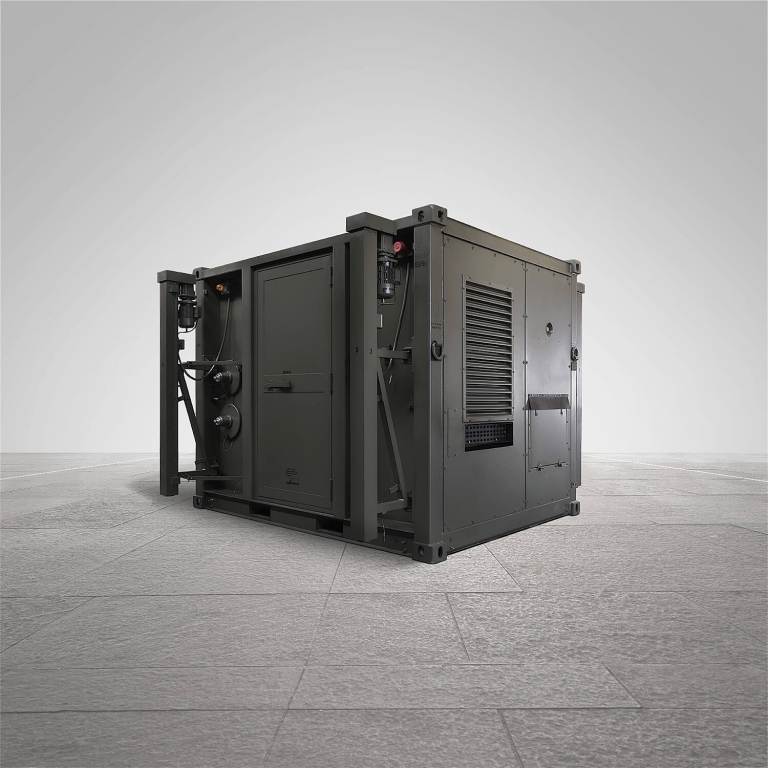 Genesal Energy suministra en estado operativo dos Plantas de Energía para un Sistema Radar 3D Móvil