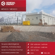 Genesal Grupo Electrogeno Genesal Energy Central Fotovoltaica Mexico