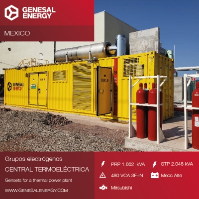 Energía de emergencia Genesal para Topolobampo III, la central de ciclo combinado que llevará electricidad a 2,5 millones de mexicanos