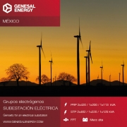 Energías renovables - Grupos electrógenos para parques eólicos en México