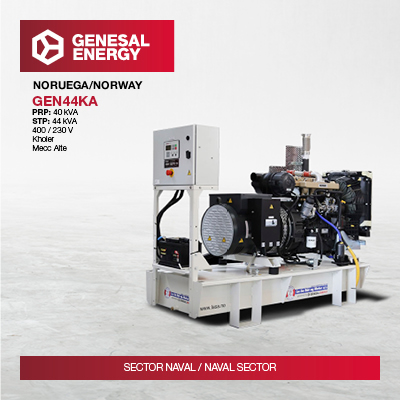Grupo Electrogeno Genesal Energy Sector Naval Noruega 1