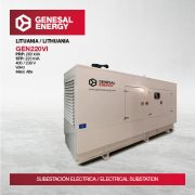 Grupo Electrogeno Genesal Energy Subestacion Electrica Lituania Miniatura