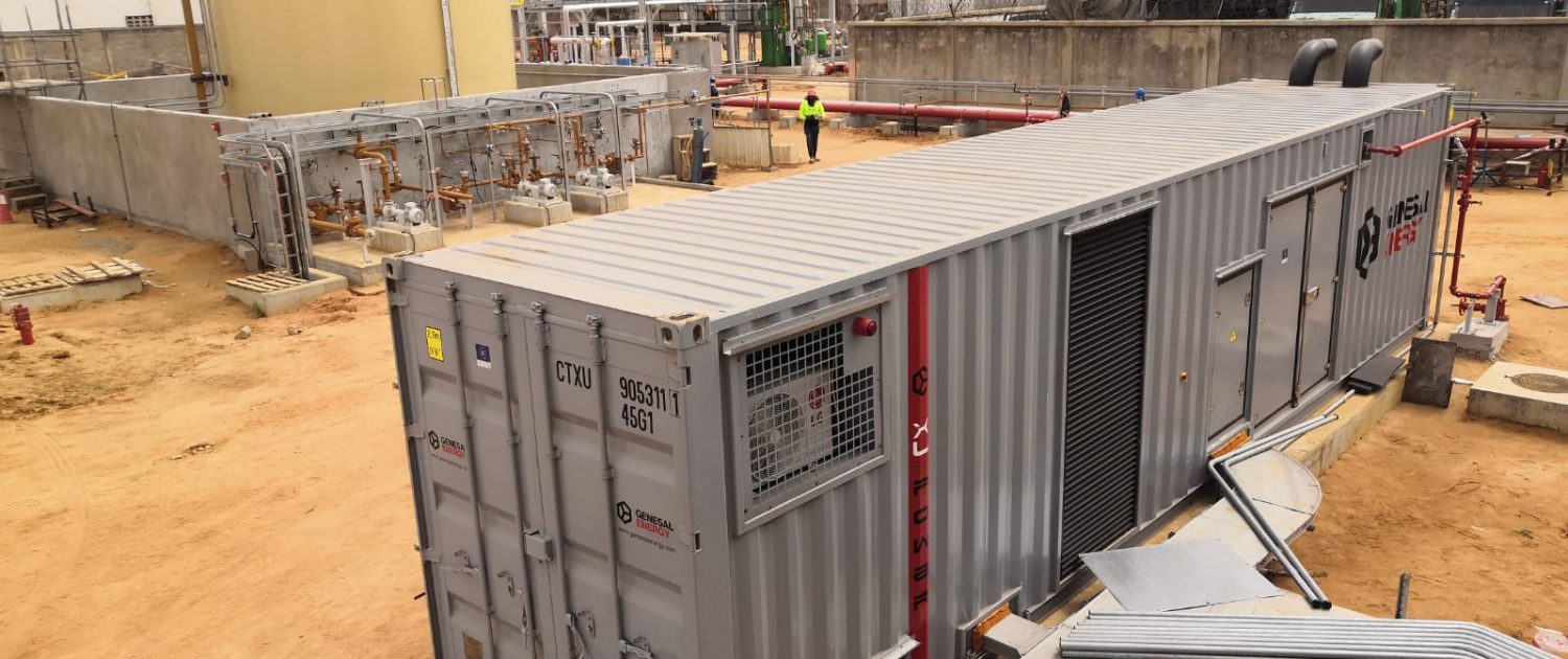 Grupo Electrogeno Genesal Energy Togo Central Termoelectrica Instalado 2