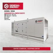 Grupo Electrogeno Genesal Energy Espana Centro Comercial Miniatura