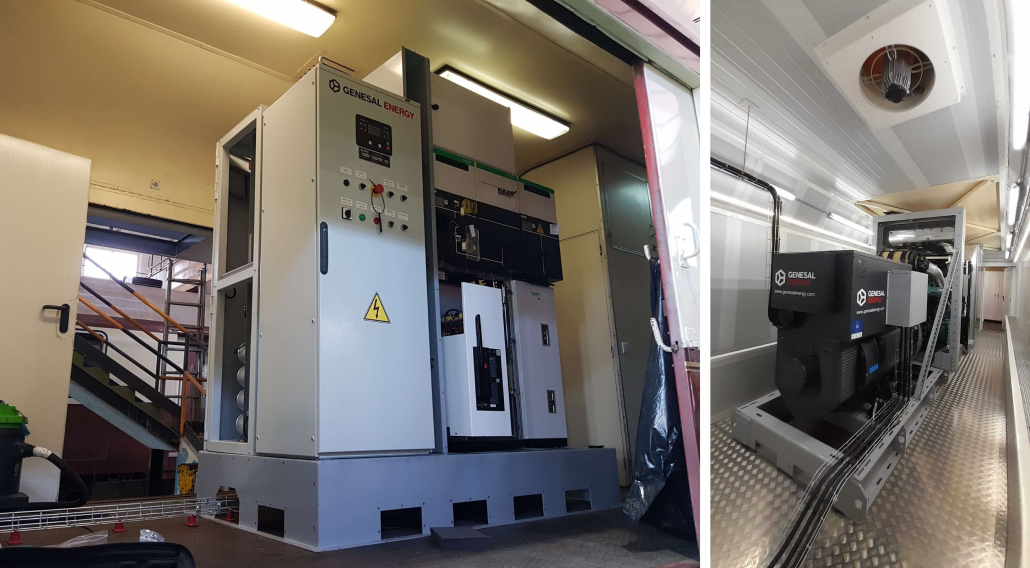 grupo electrogeno genesal energy sector ferroviario 8369 instalado fusionado