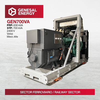Gen700Va Sector Ferroviario Railway