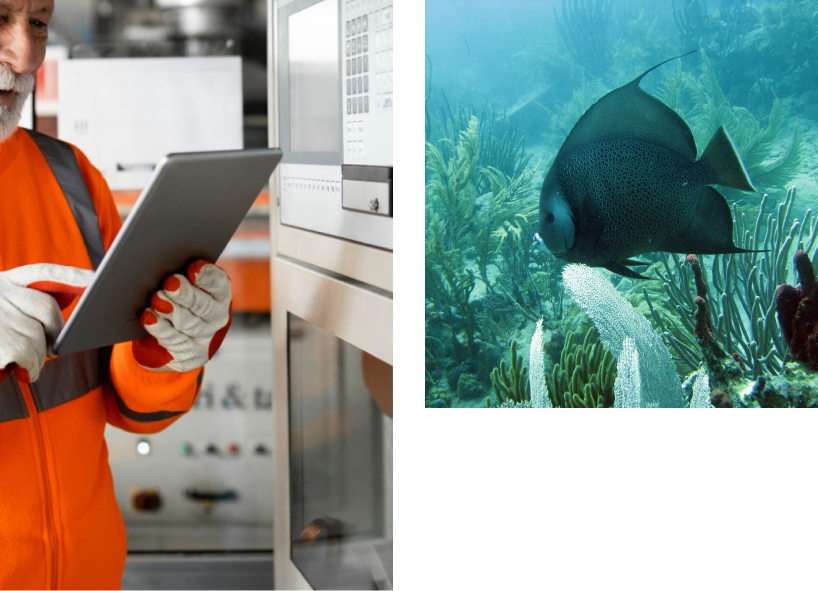 Técnico midiendo el rendimiento de un panel solar con un multímetro.