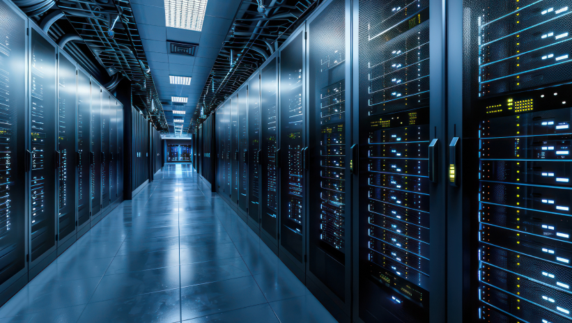 Interior de Data Center